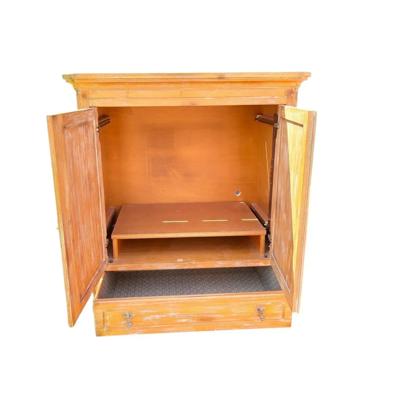 Blonde Oak Guido Michele for Bloomingdales Cabinet - image-3