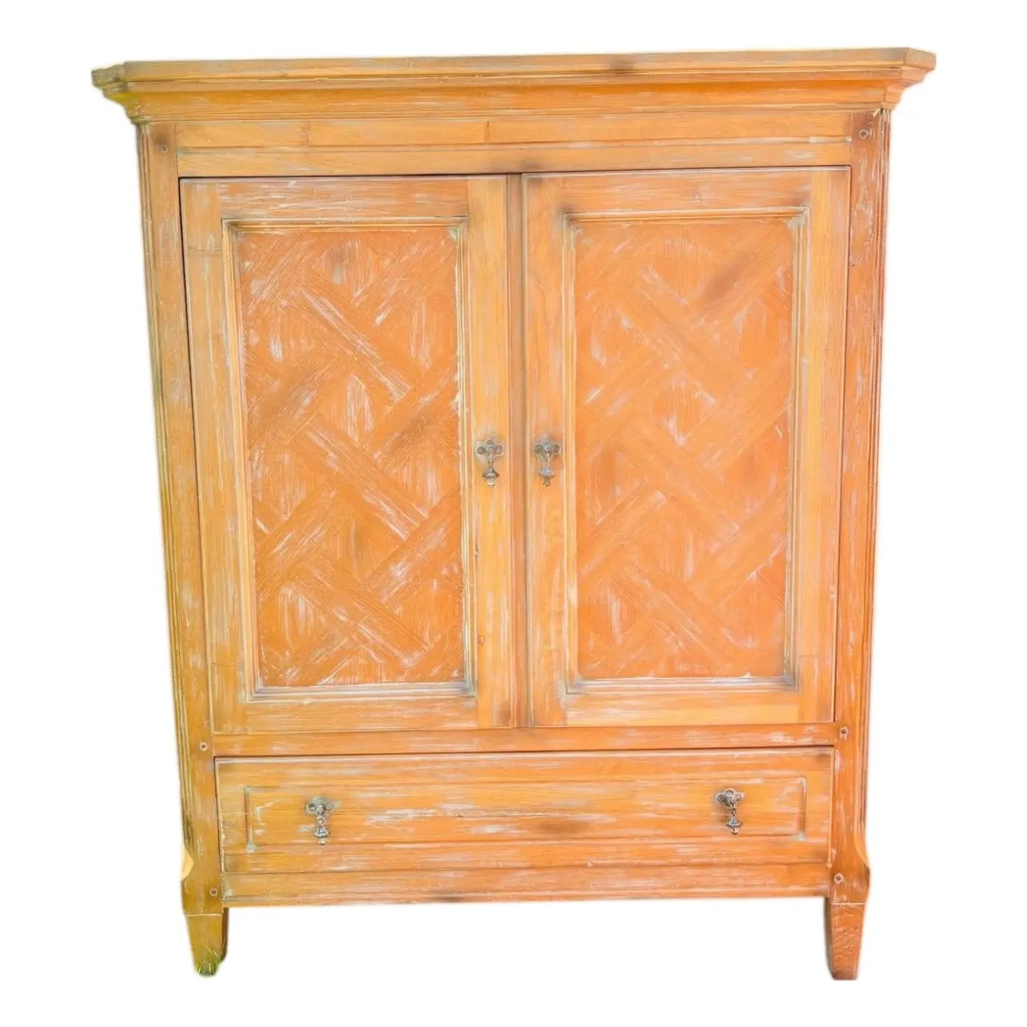Blonde Oak Guido Michele for Bloomingdales Cabinet - image-1