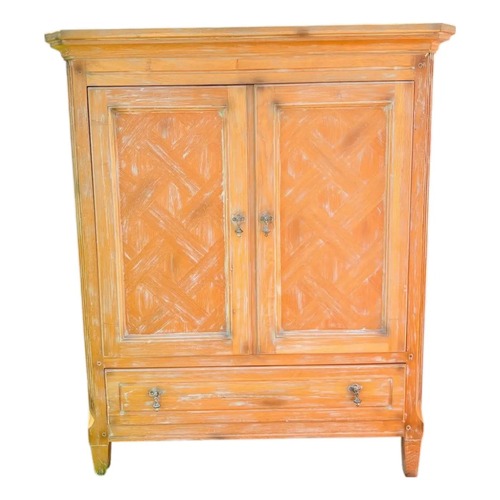 Used Blonde Oak Guido Michele for Bloomingdales Cabinet for sale on AptDeco