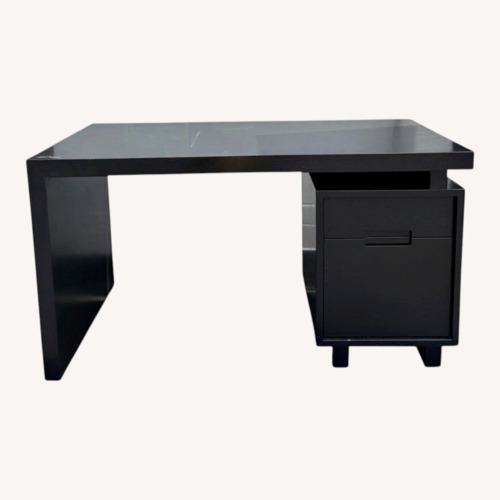 Used Black Ebonized Modern Desk for sale on AptDeco