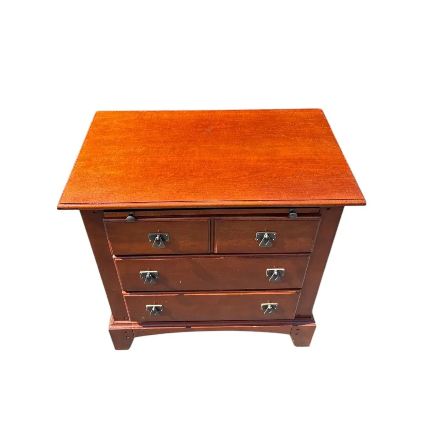 Solid Wood Nightstand - image-3