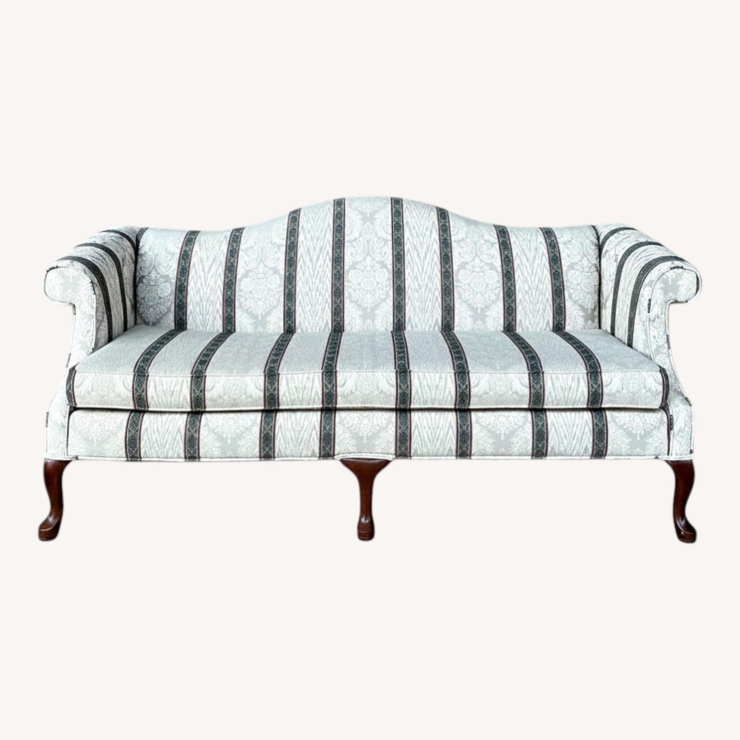 Thomasville Traditional Camelback Sofa - image-0