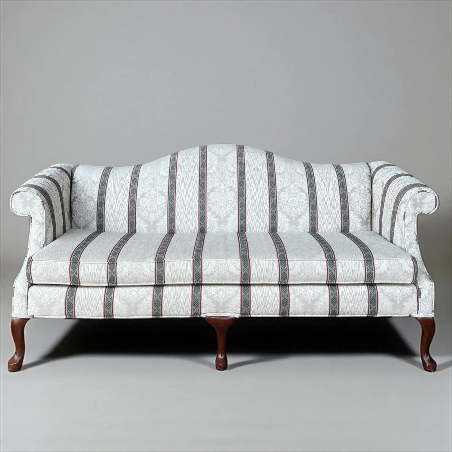 Thomasville Traditional Camelback Sofa - image-5