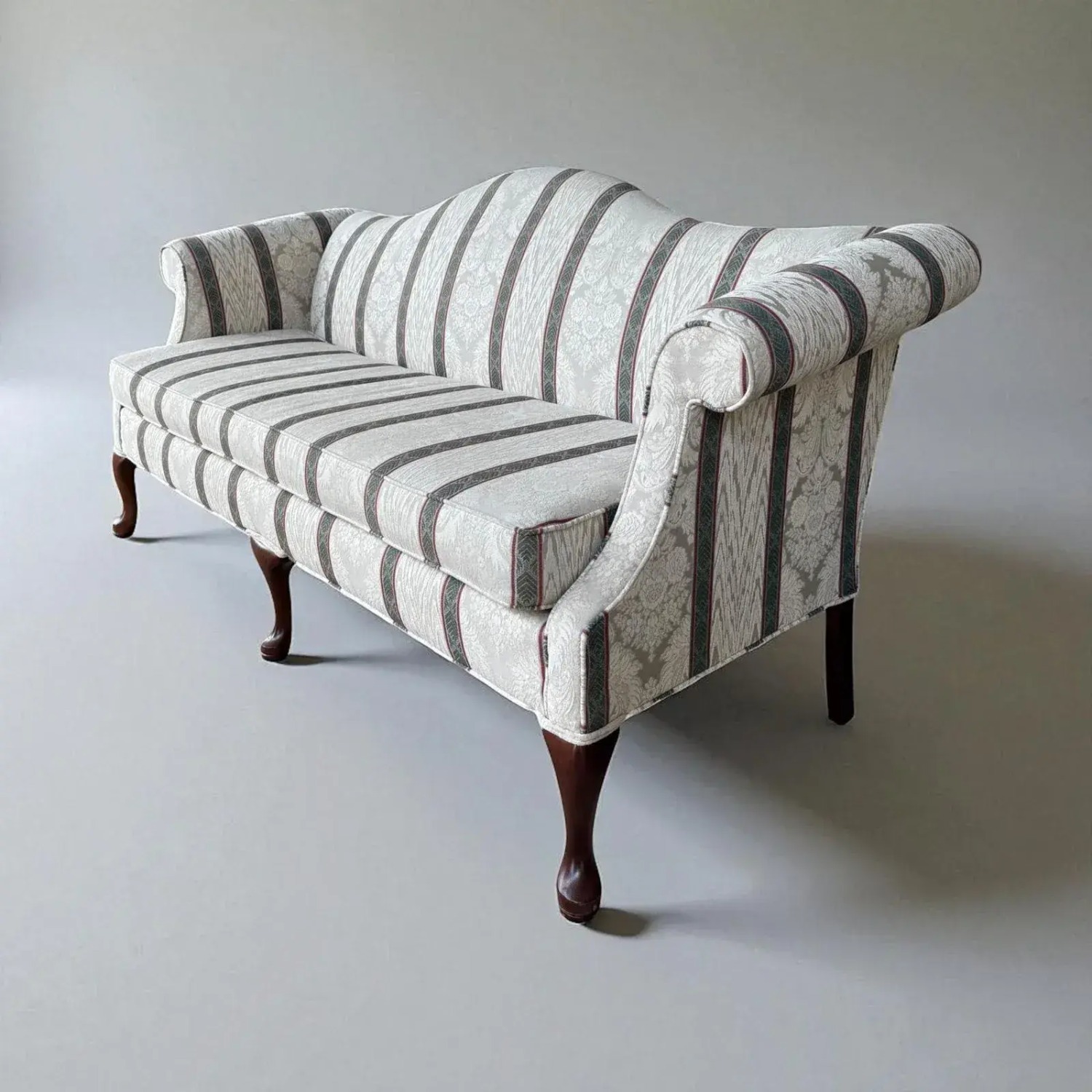 Thomasville Traditional Camelback Sofa - image-3