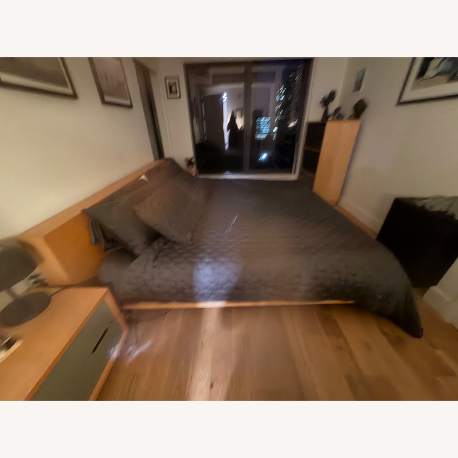Blu Dot Natural Wood King Bed - image-2