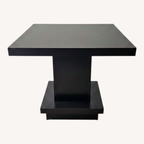Used Dark Brown Wood Side Table for sale on AptDeco