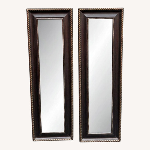 Used Set of Two Rectangular Wall Mirrors for sale on AptDeco