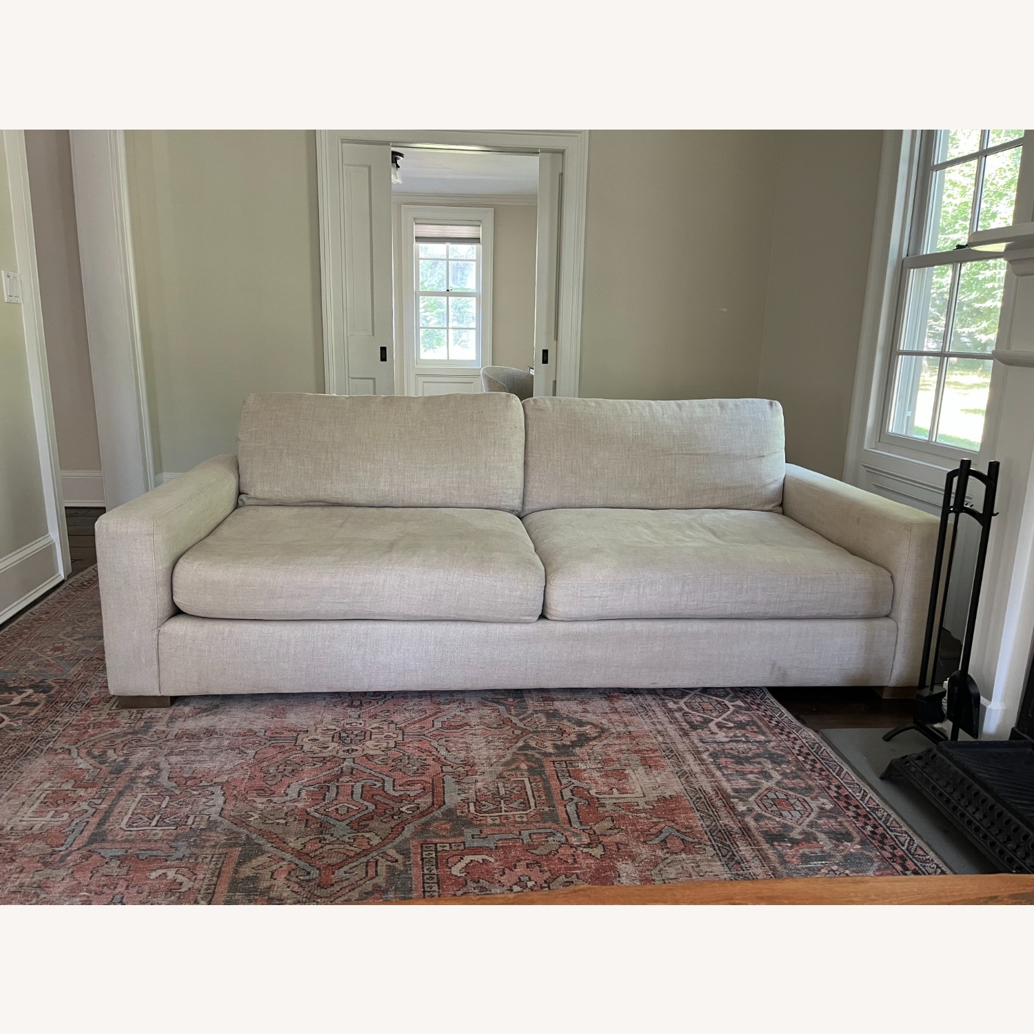 Restoration Hardware Maxwell Sofa 8' - image-3