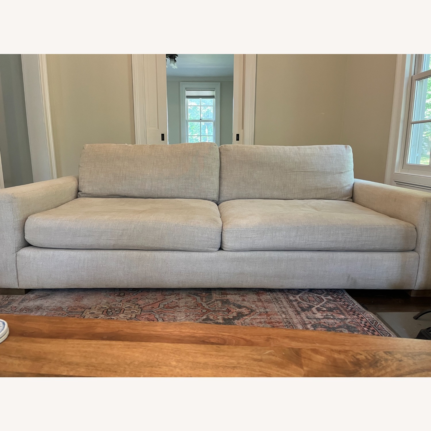 Restoration Hardware Maxwell Sofa 8' - image-4