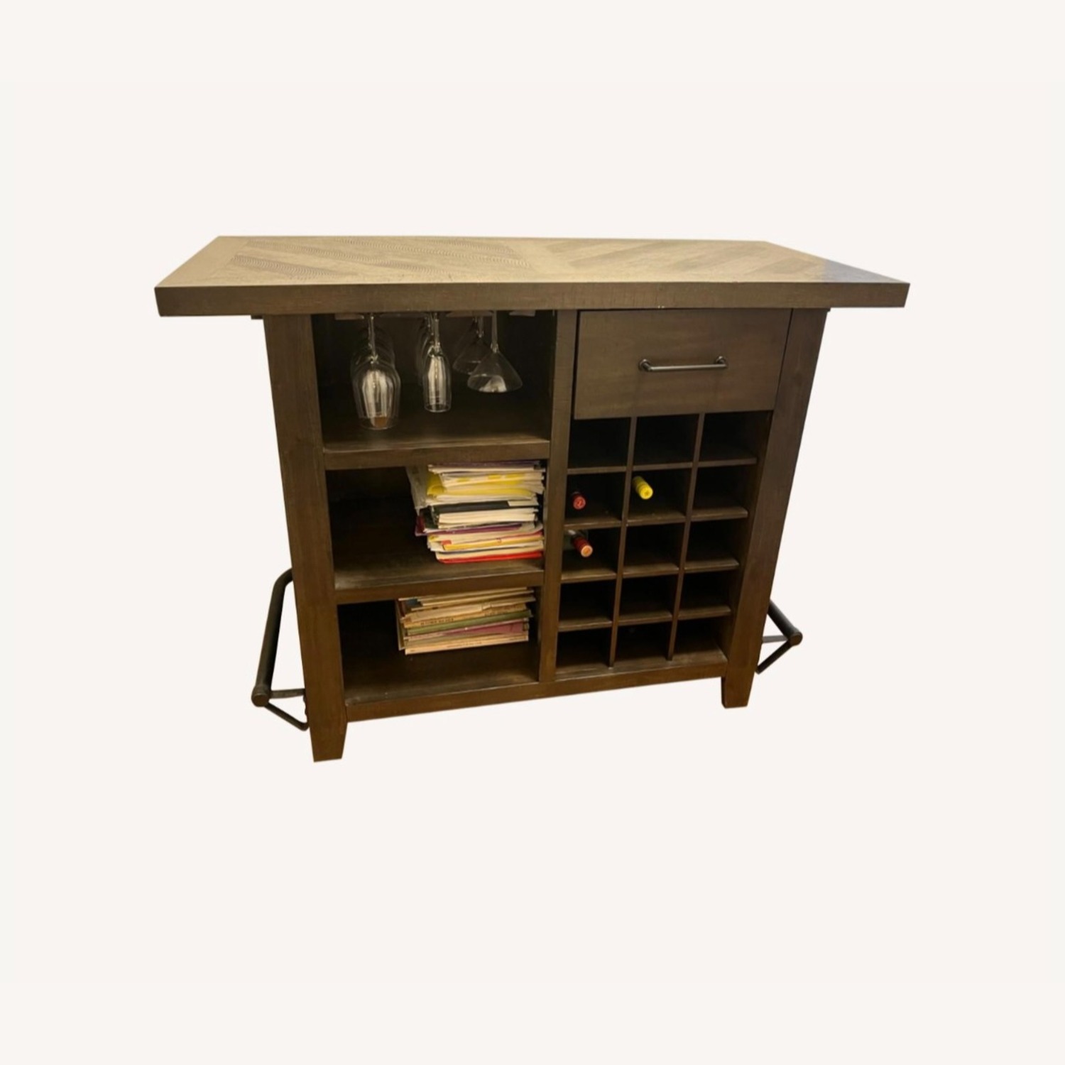 Bob's Discount Furniture Sonoma Natural Kitchen Island - image-1