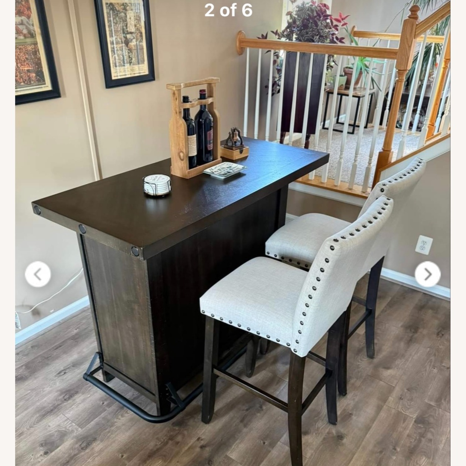 Bob's Discount Furniture Sonoma Natural Kitchen Island - image-2