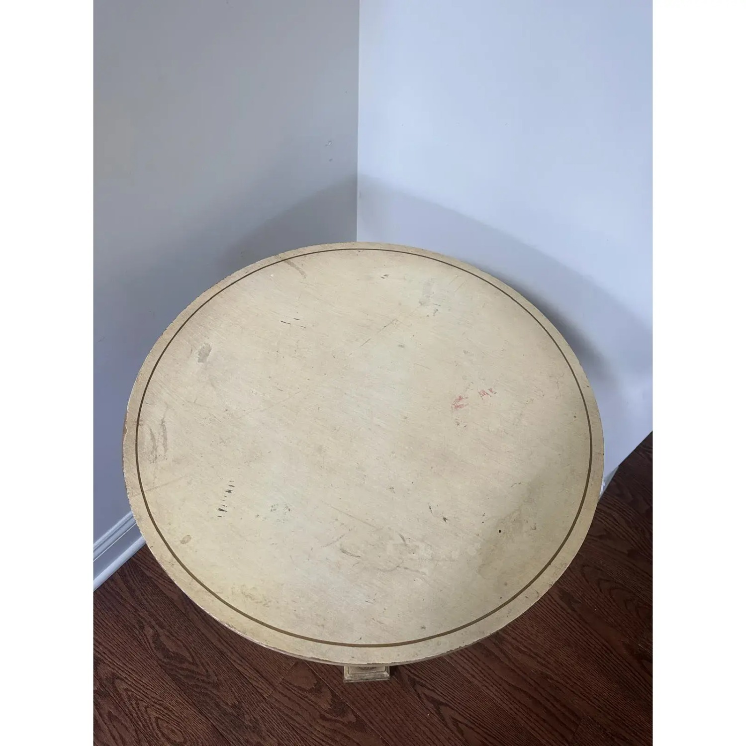 1990s Round French Side Table - image-3