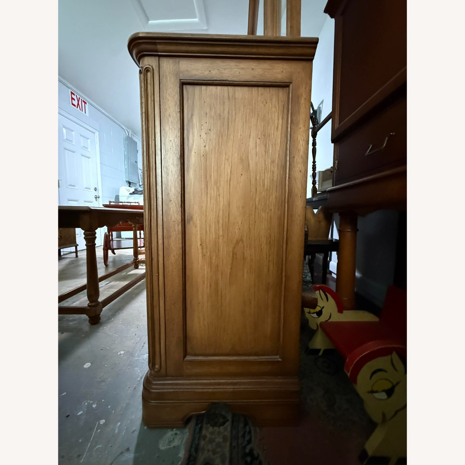 Vintage Thomasville BurlWood Dresser and Nightstands - image-17