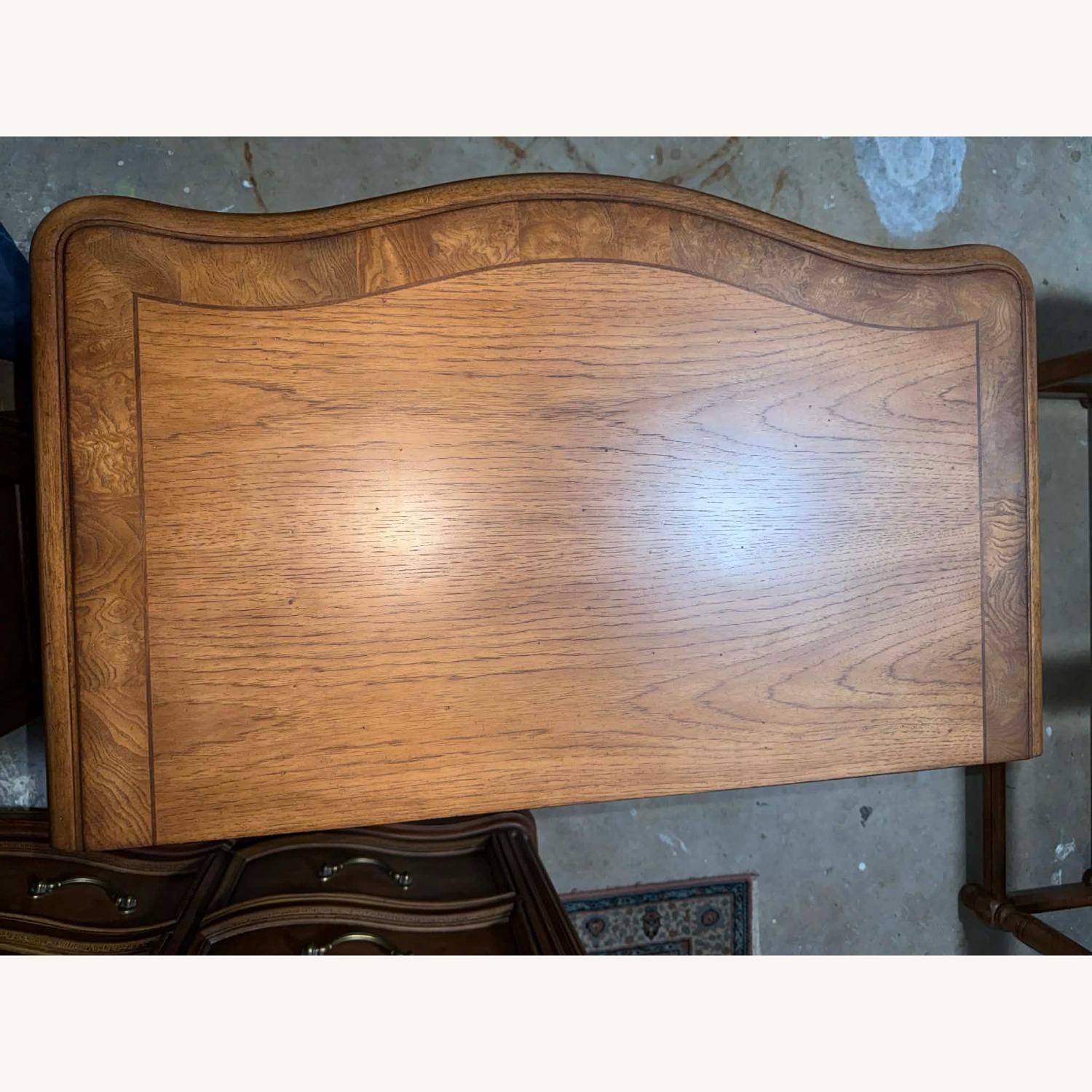 Vintage Thomasville BurlWood Dresser and Nightstands - image-30