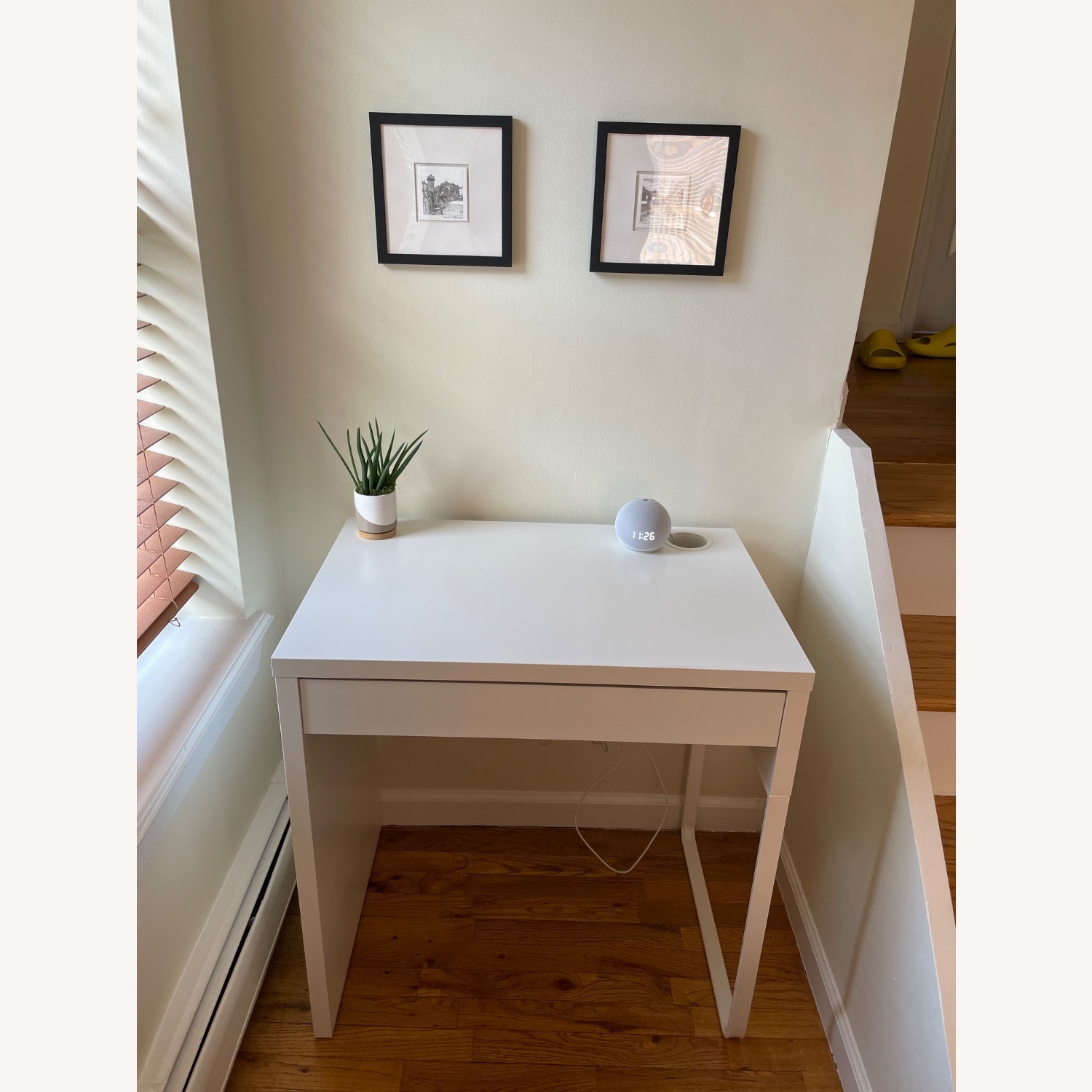 IKEA White Micke Desk - image-1