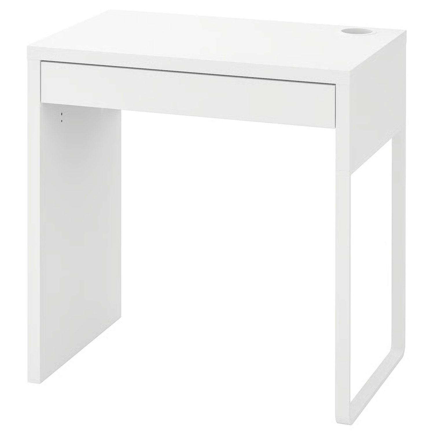 IKEA White Micke Desk - image-6