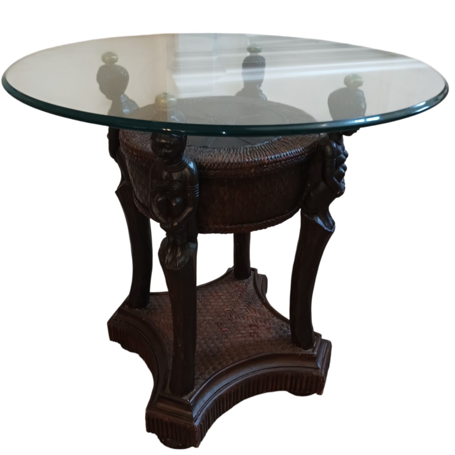 Maitland-Smith Wood Side Table - image-1