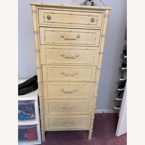 Used Thomasville Allegro Bamboo Lingerie Chest for sale on AptDeco