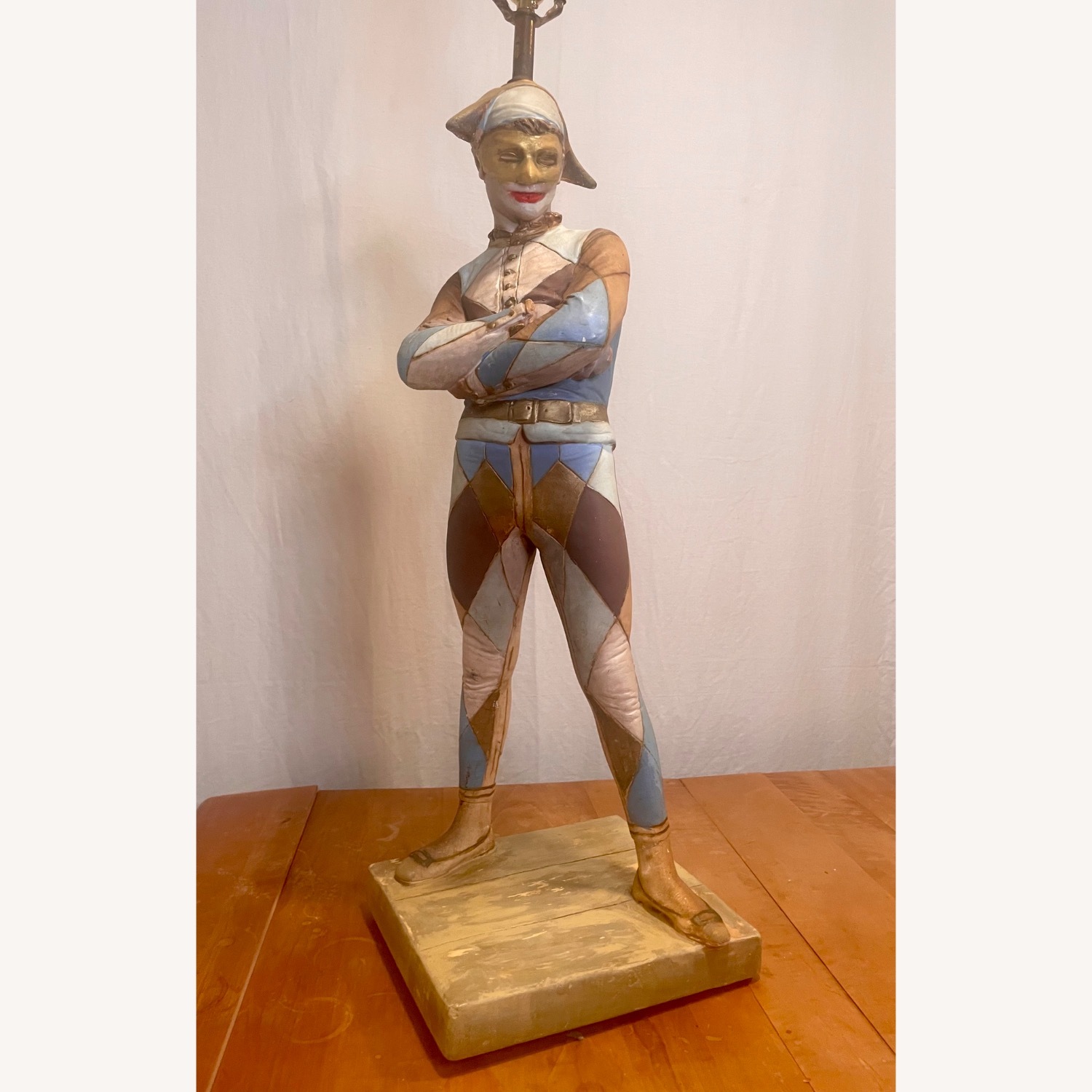 Vintage Marbro Harlequin Lamp - image-5
