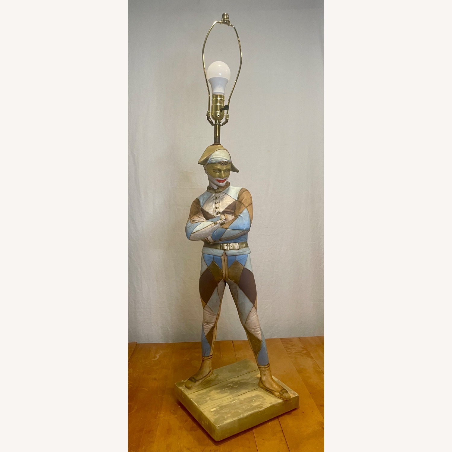 Vintage Marbro Harlequin Lamp - image-9