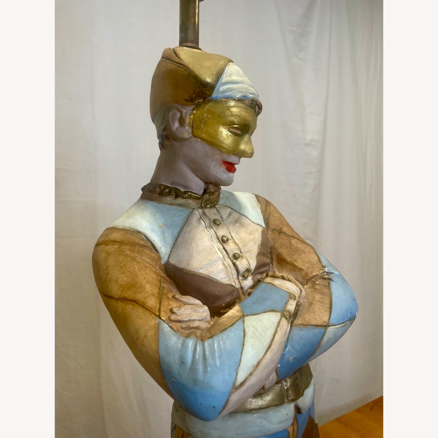Vintage Marbro Harlequin Lamp - image-3