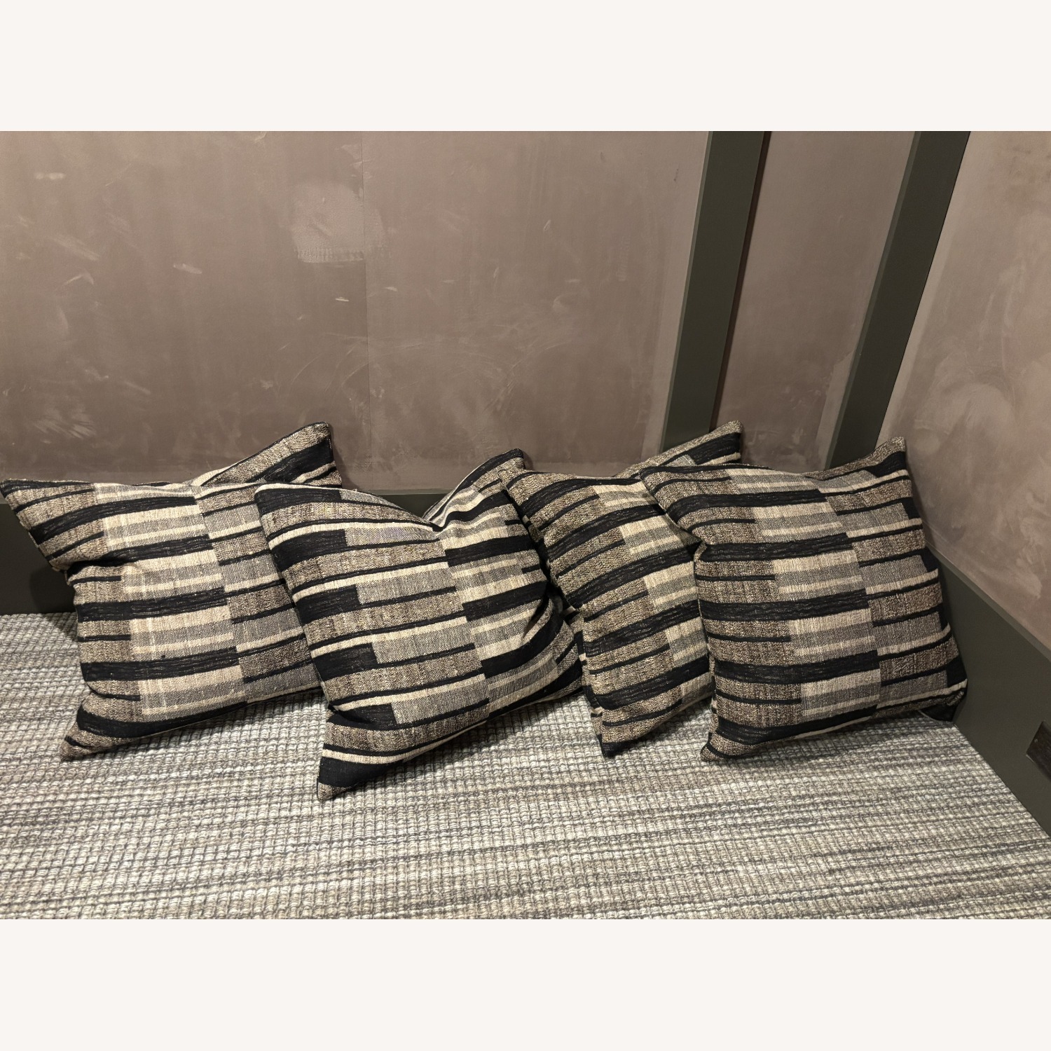 CB2 Talita Mink Pillows x 8 - image-5