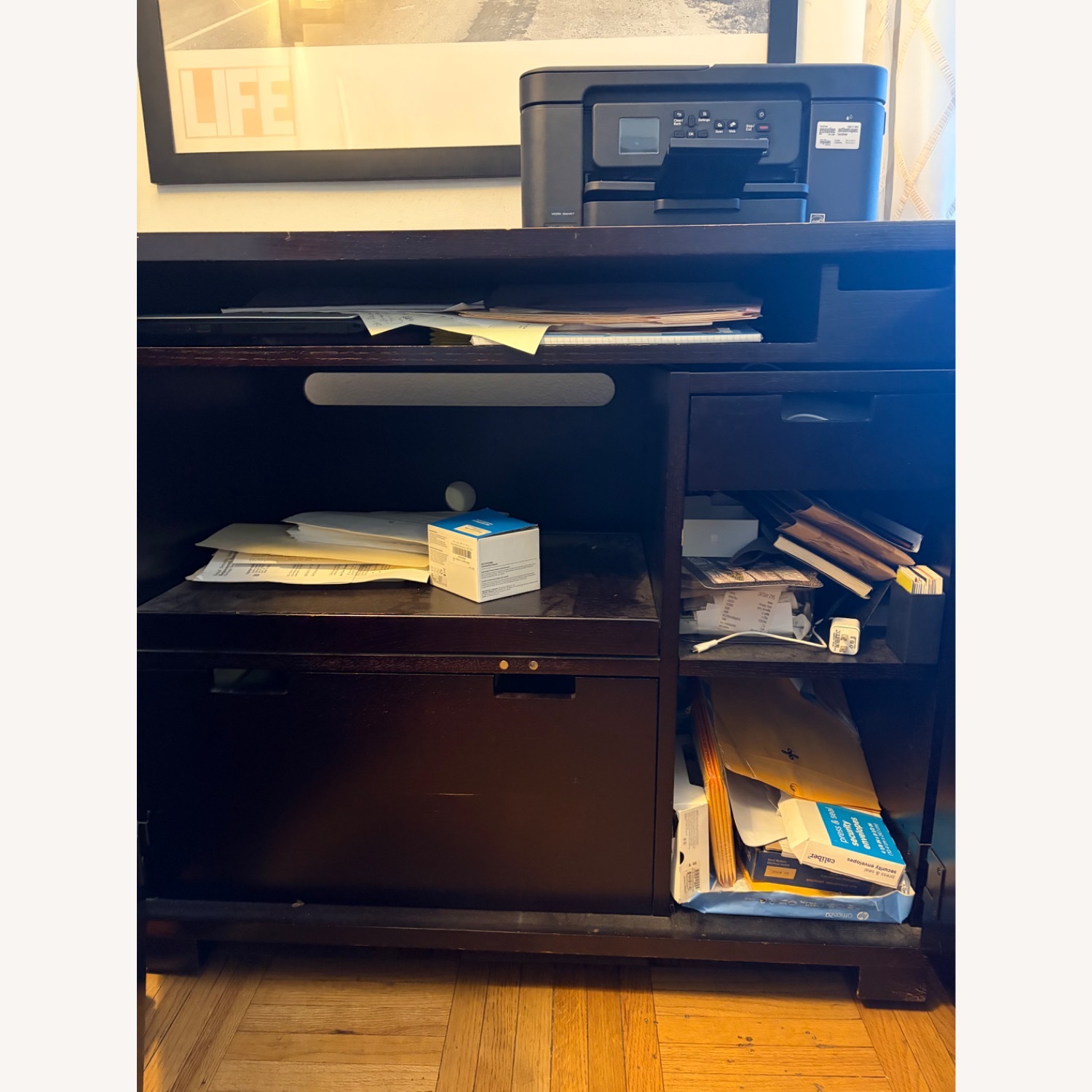 Crate & Barrel Incognito Compact Office Desk - image-4