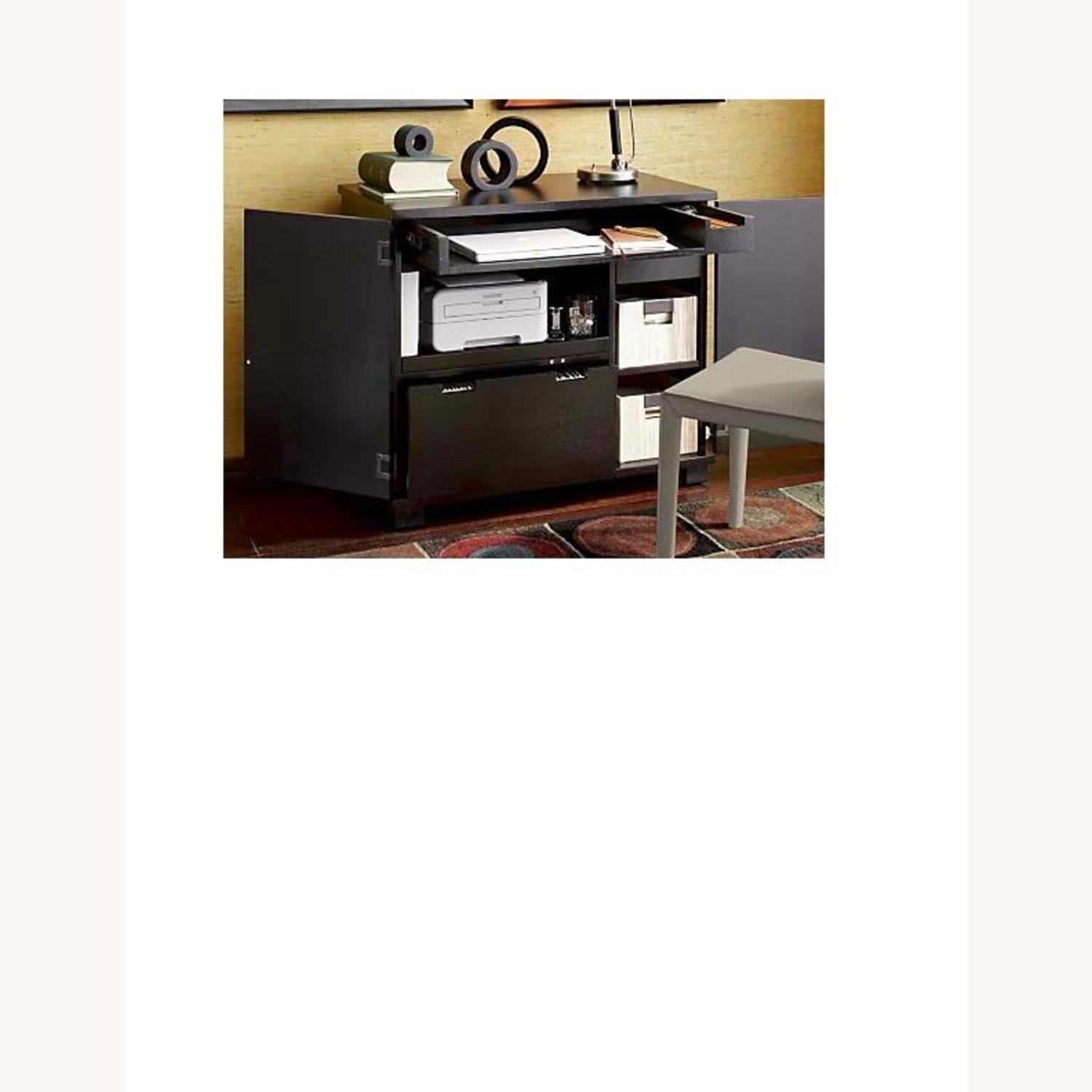 Crate & Barrel Incognito Compact Office Desk - image-7