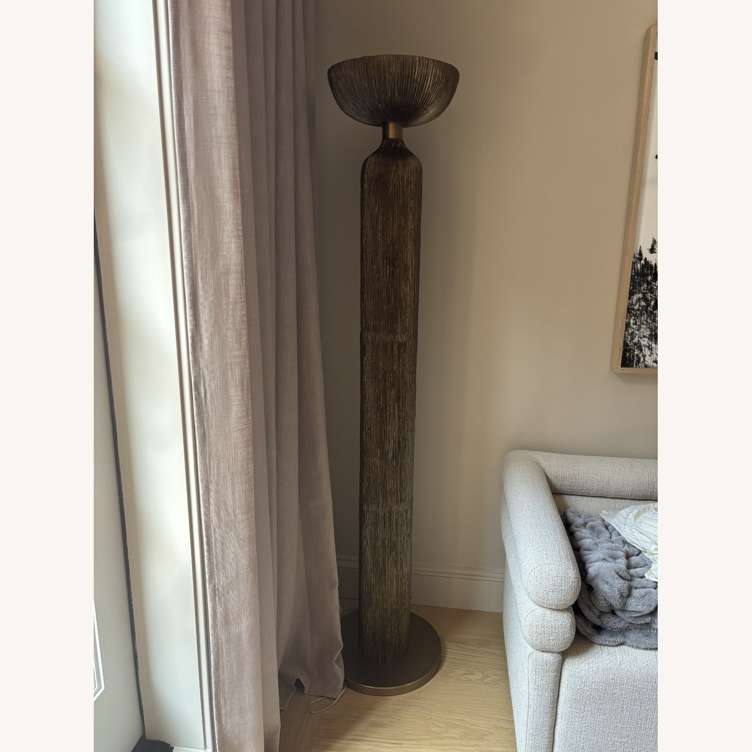 Wayfair Gold Floor Lamp - image-2