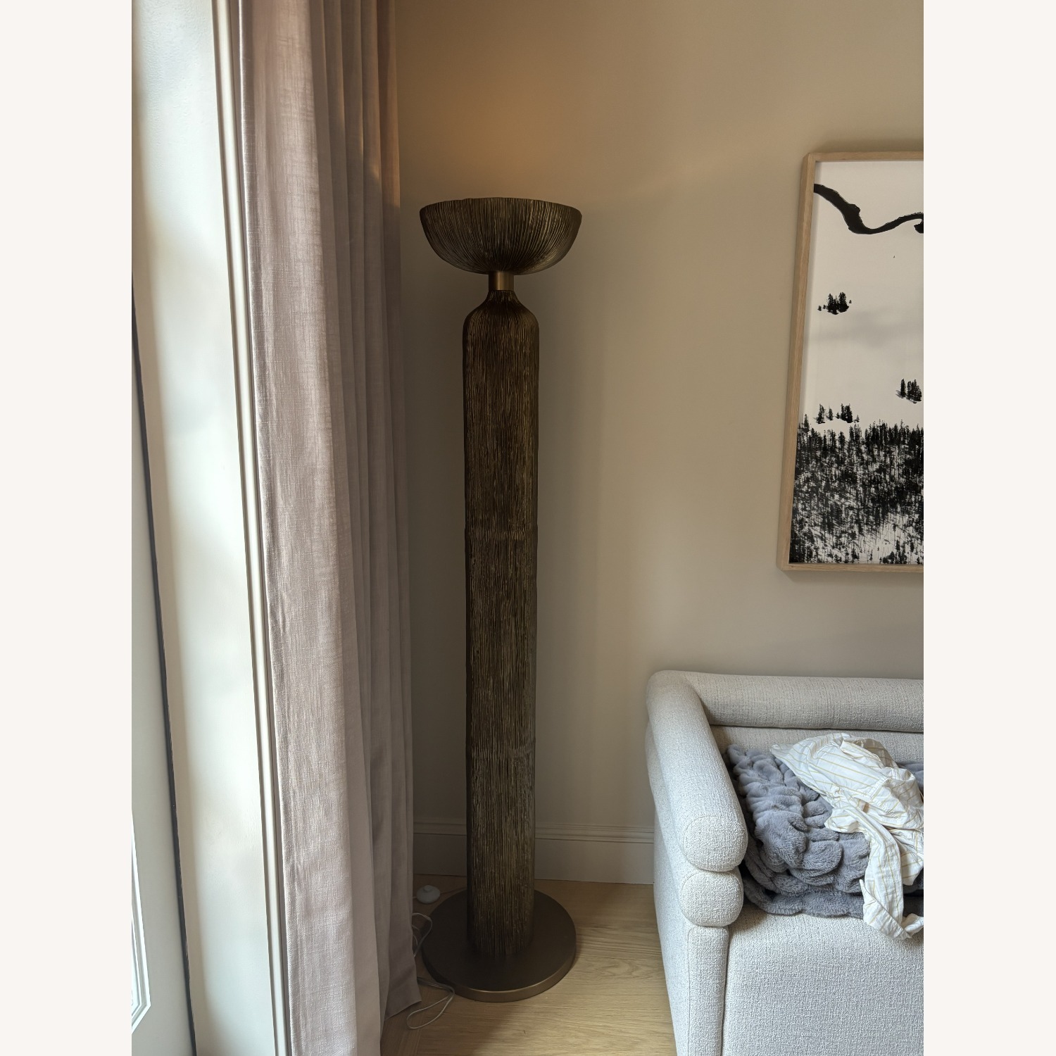 Wayfair Gold Floor Lamp - image-4