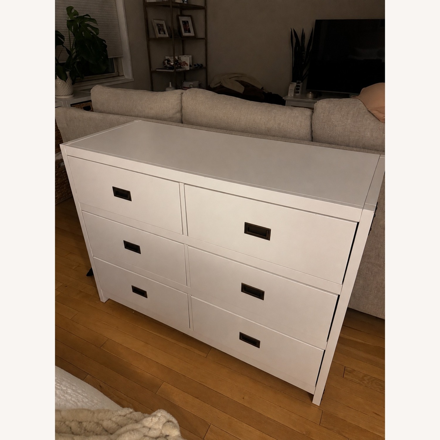 Wayfair Hubble 6-Drawer Campaign-Inspired Manufactured Wood Dresser - image-1