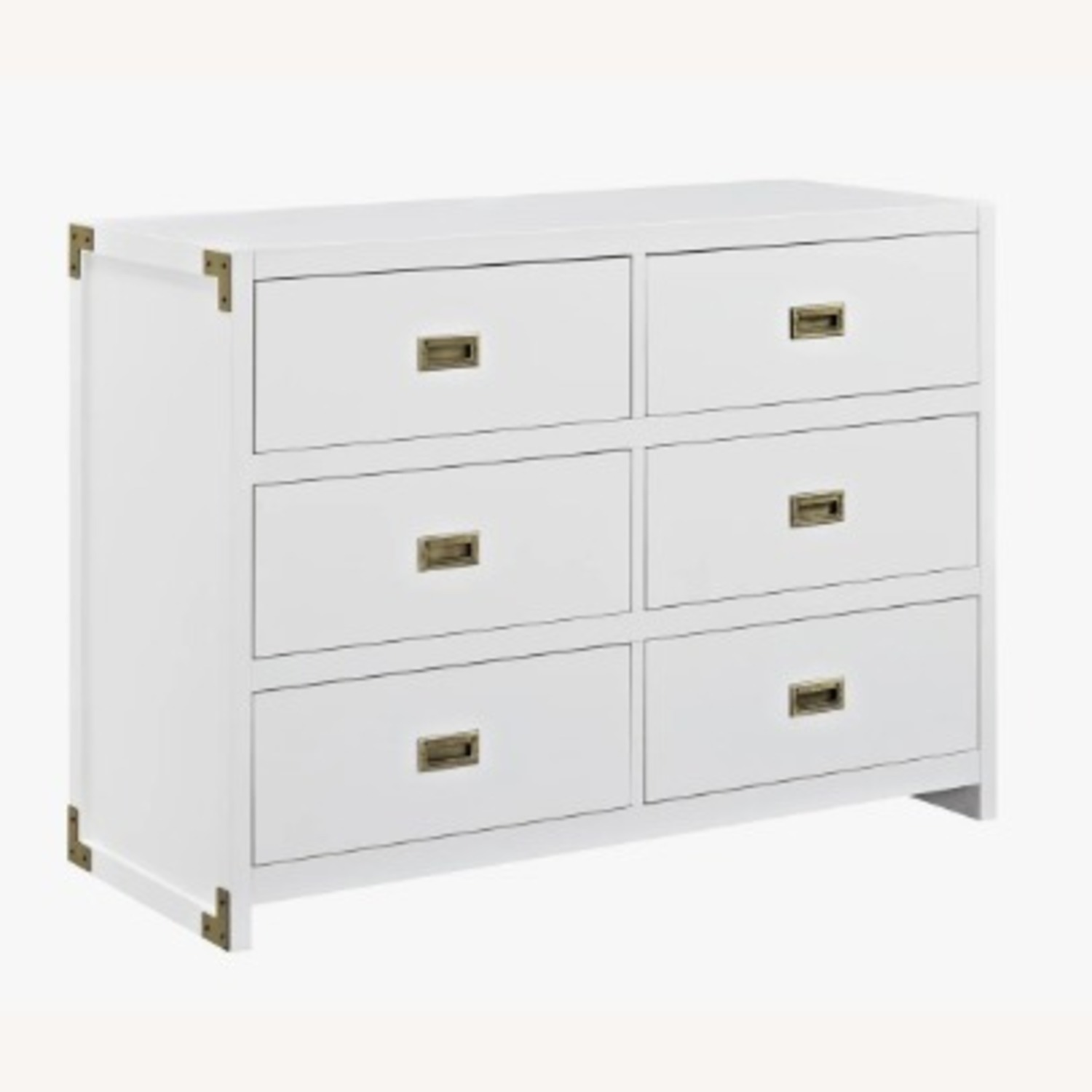 Wayfair Hubble 6-Drawer Campaign-Inspired Manufactured Wood Dresser - image-3