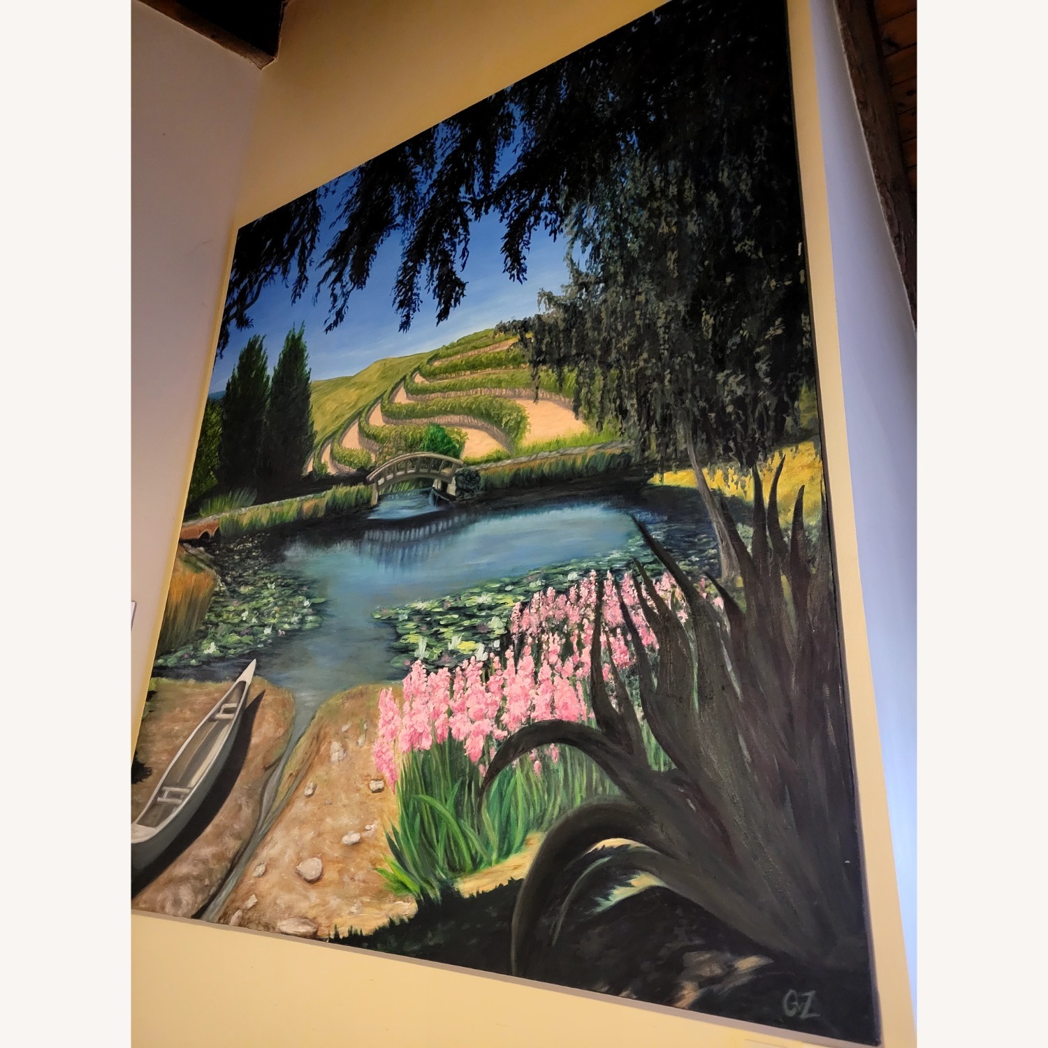 Giant Oil Painting Canvas Wall Art  - image-4
