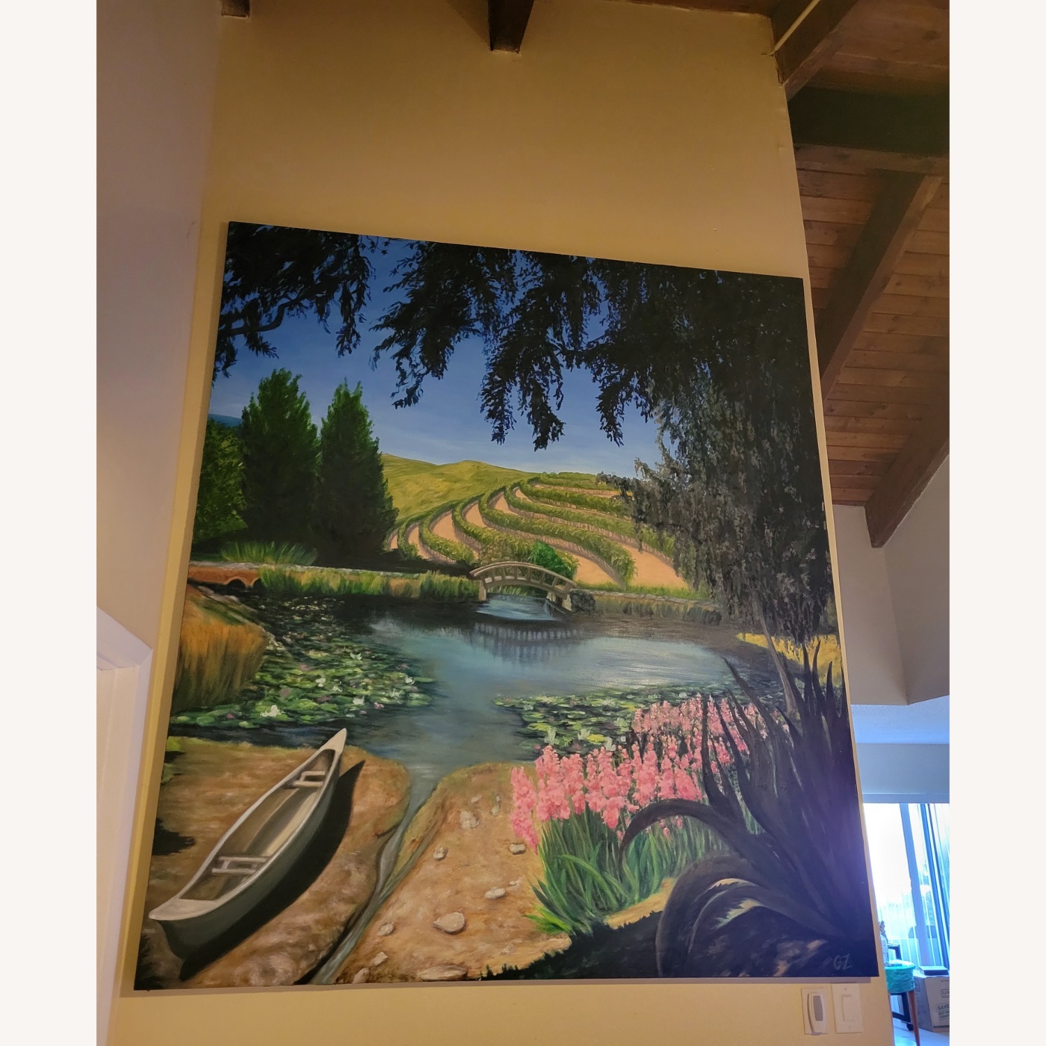 Giant Oil Painting Canvas Wall Art  - image-2
