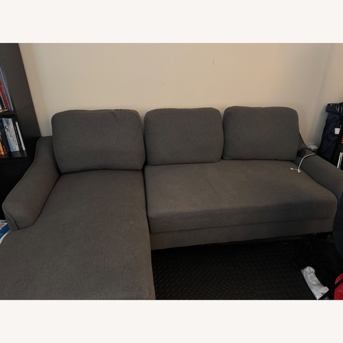 Used Wayfair Light Gray Sleeper Sofa for sale on AptDeco