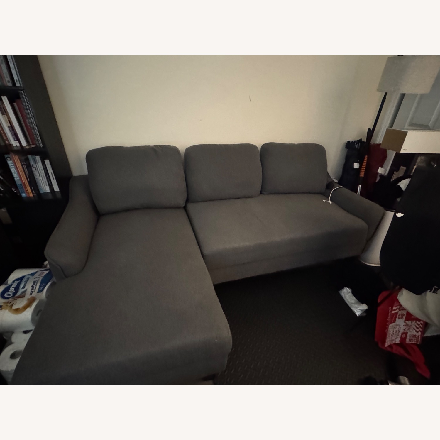 Wayfair Light Gray Sleeper Sofa - image-2