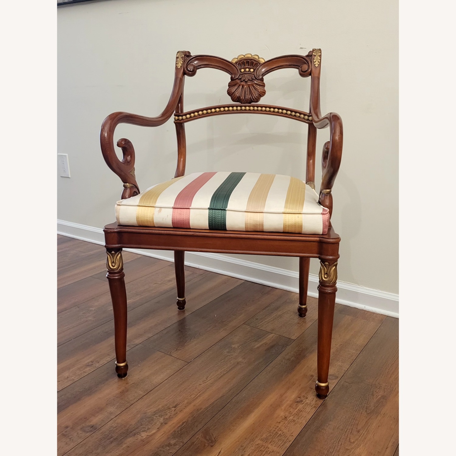 Vintage/Antique Finds Wood Accent Chair - image-1