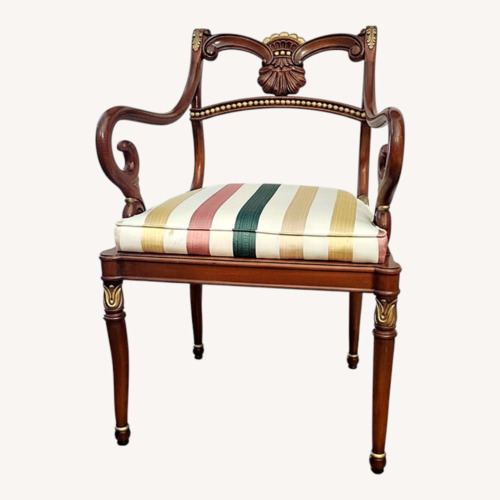 Used Vintage/Antique Finds Wood Accent Chair for sale on AptDeco