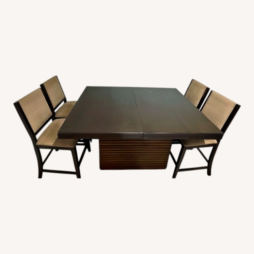 Used Dining Table with 4 Chairs for sale on AptDeco