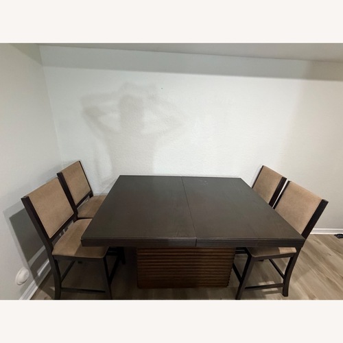 Used Dining Table with 4 Chairs for sale on AptDeco
