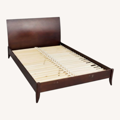 Used Baronet Dark Brown Wood King Bed for sale on AptDeco