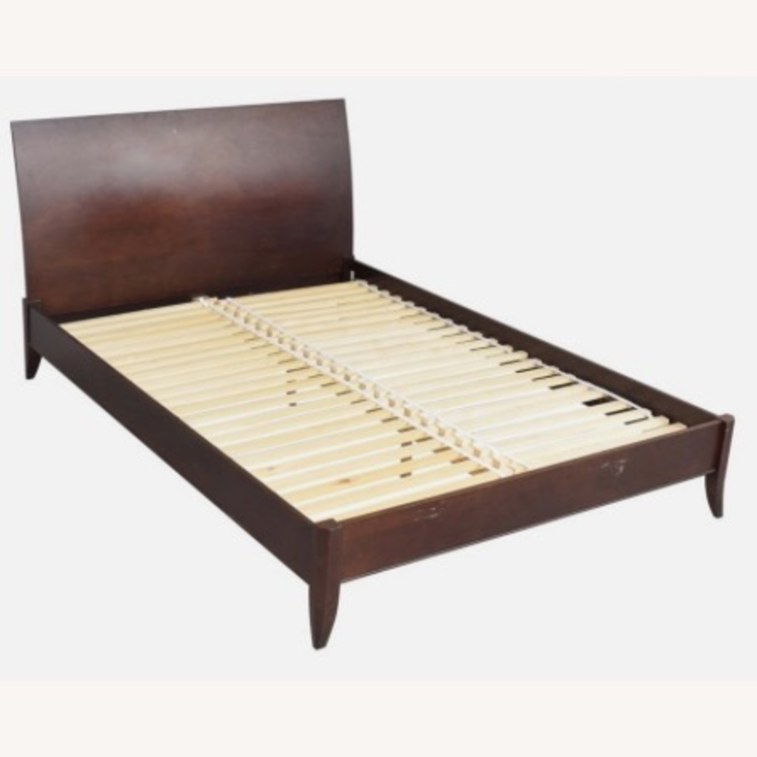Baronet Dark Brown Wood King Bed - image-6