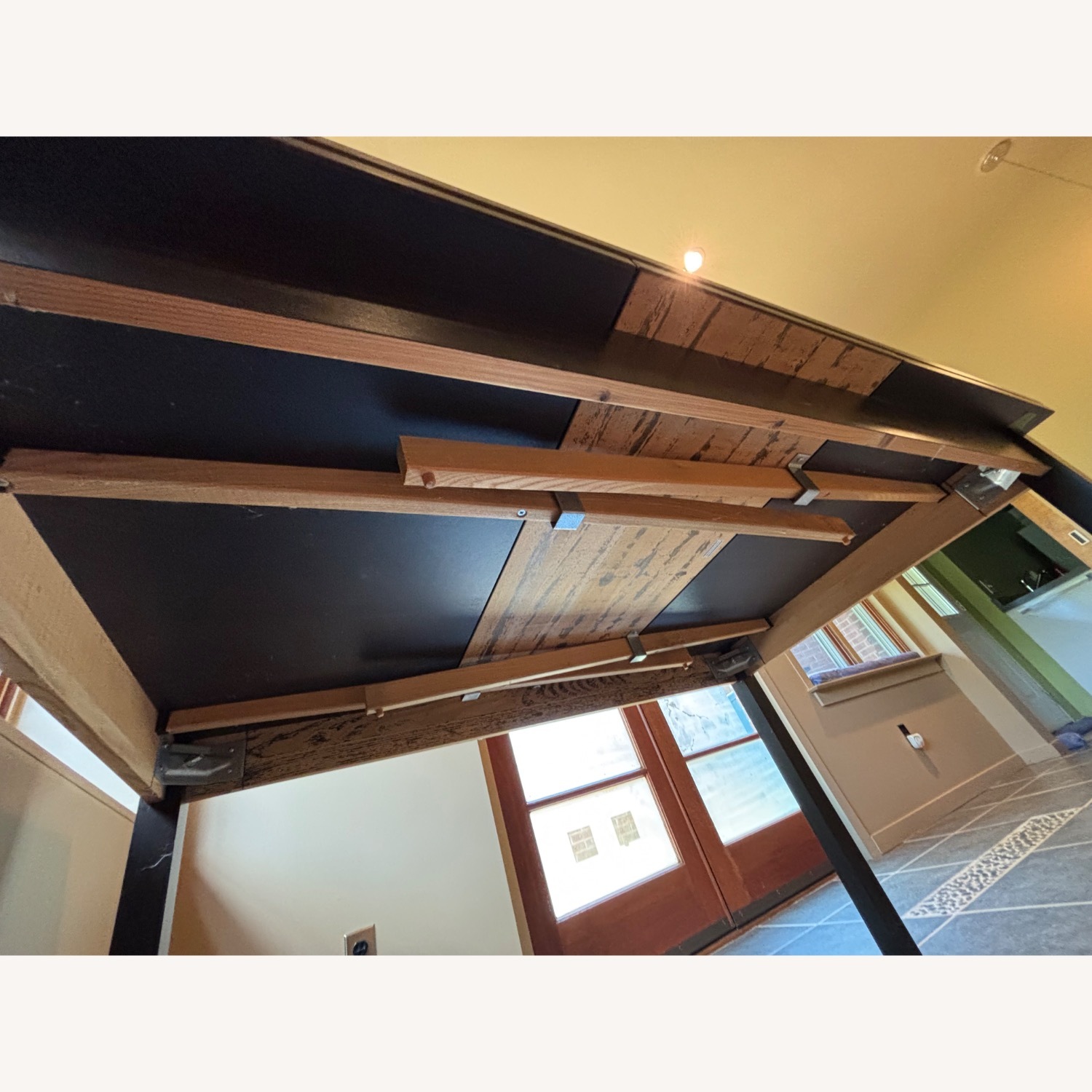 Black Wood Dining Table - image-4
