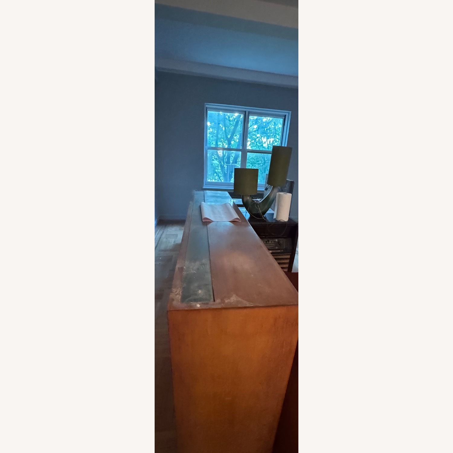 Solid Wood Art Deco Cocktail Console - image-3