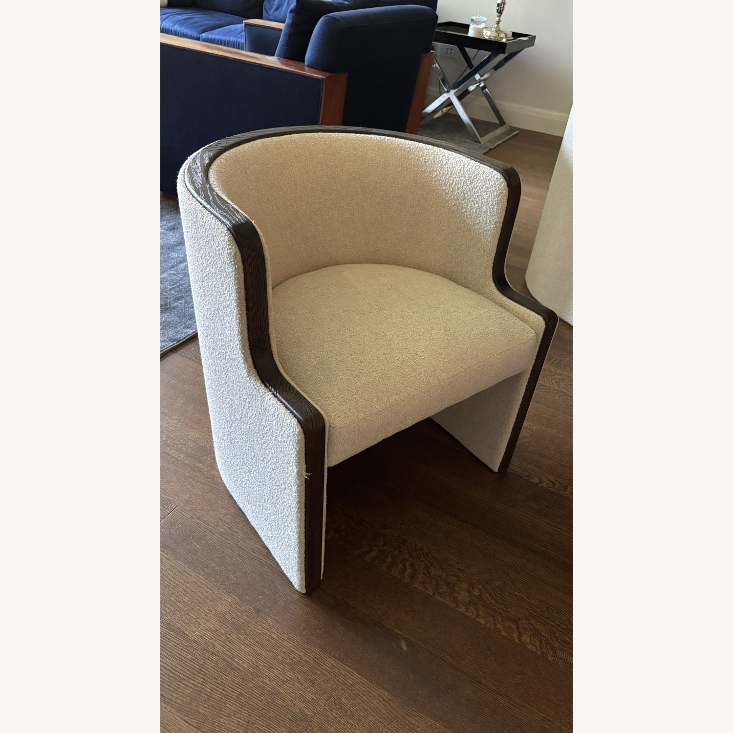 CB2 Chester Warm White Dining Chair - Set of 6 - image-2