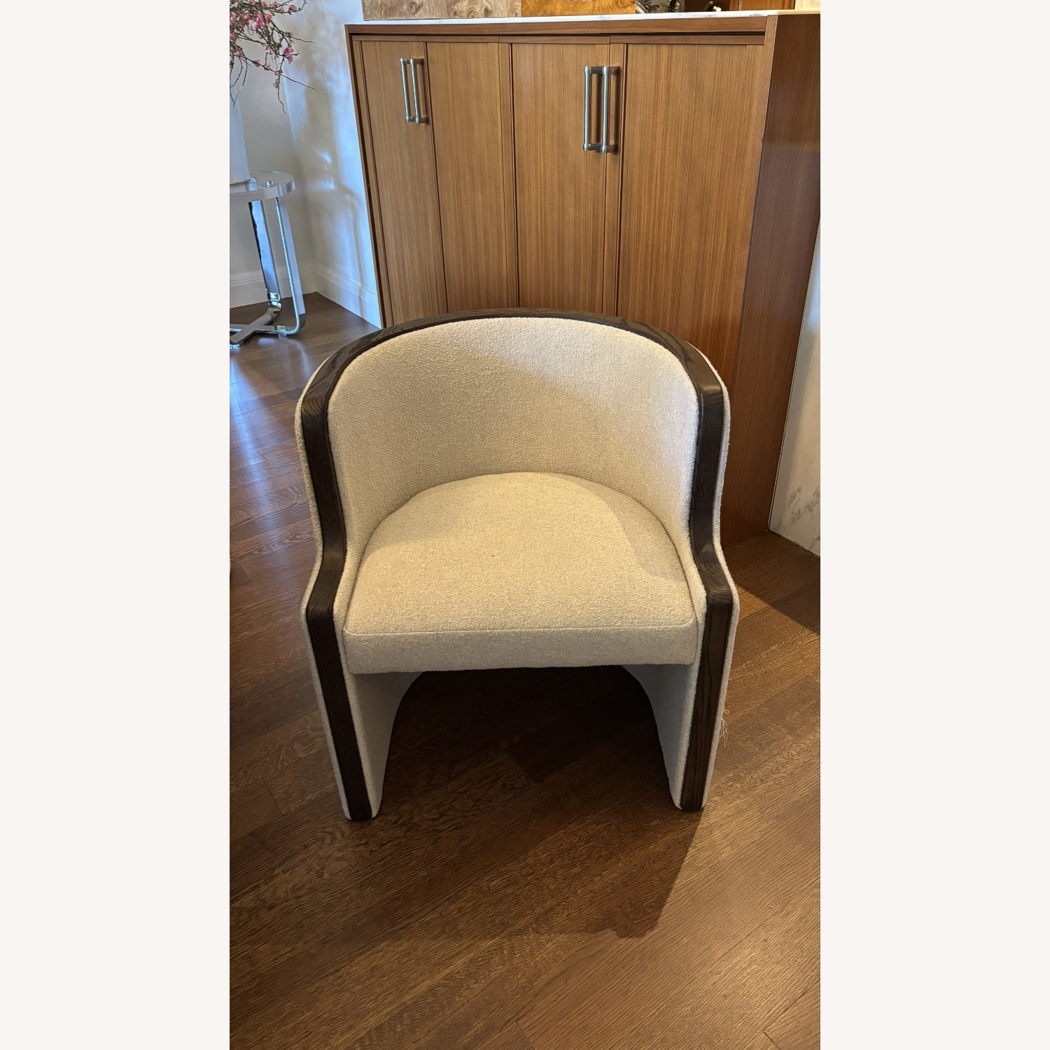 CB2 Chester Warm White Dining Chair - Set of 6 - image-1