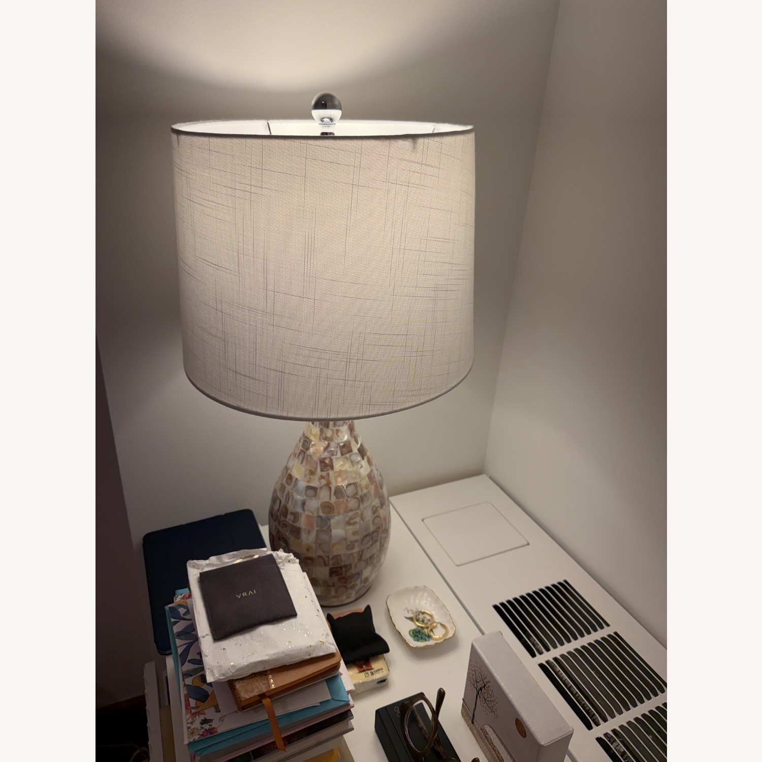 Wayfair Crewe Shell Table Lamp - image-2