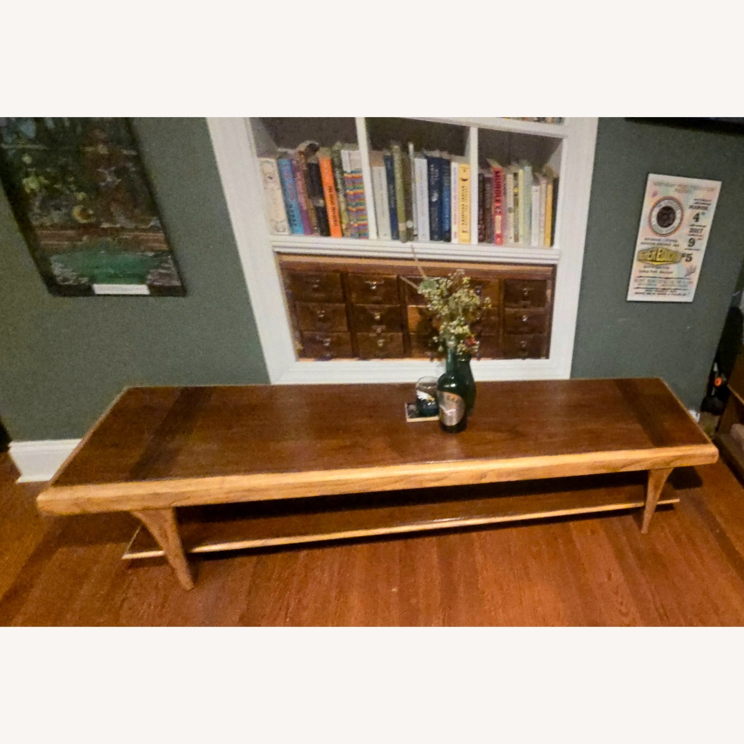 Lane Furniture Light Brown Wood Coffee Table - image-3