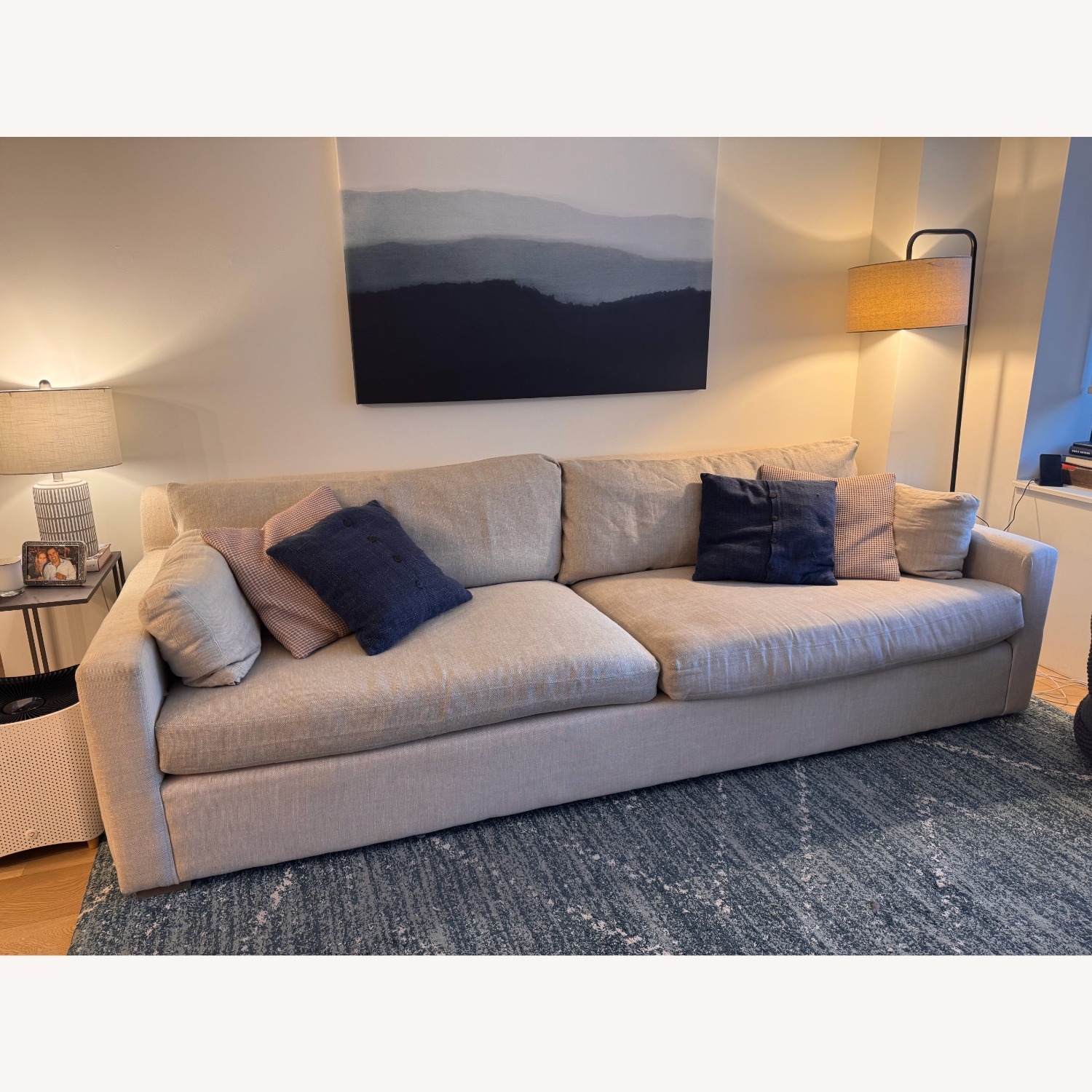 Restoration Hardware Belgian Track Arm Couch - image-1