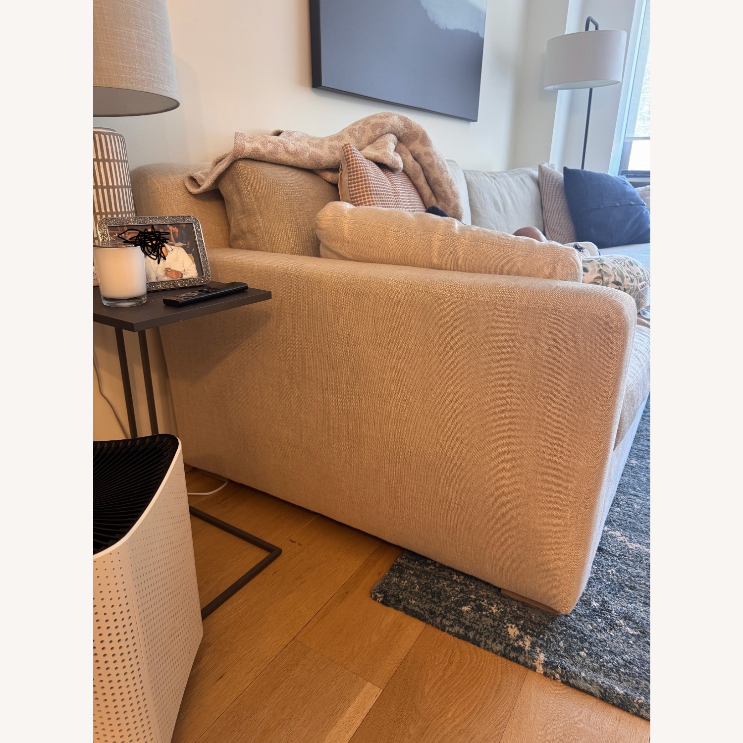 Restoration Hardware Belgian Track Arm Couch - image-3